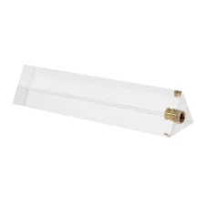 Photography Prism 130 mm Optical Glass Made Triangular Prisms Physics Teching