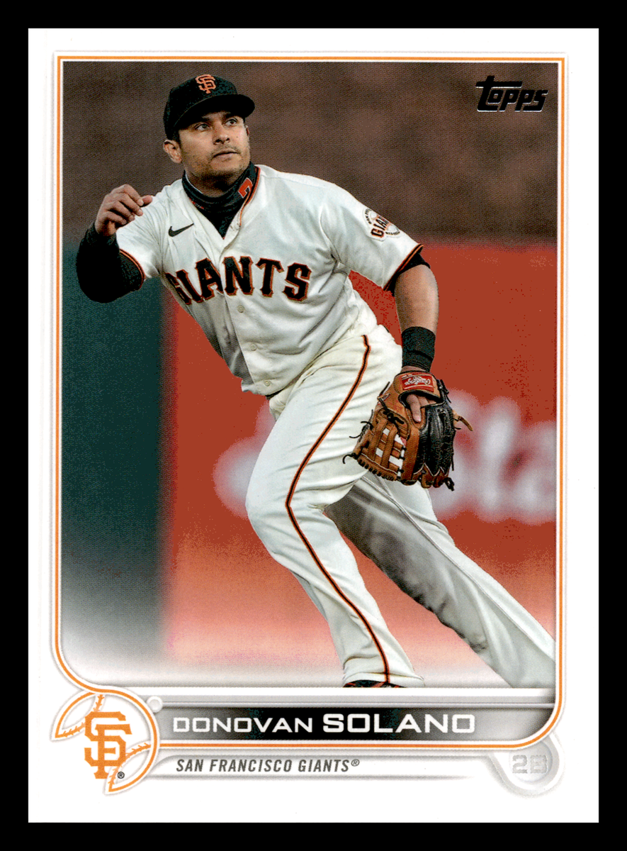 2022 Topps Donovan Solano San Francisco Giants #426 Centered Mint | eBay