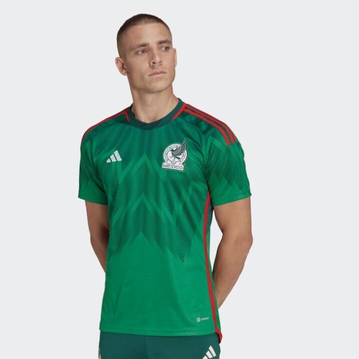 Mexico 22 Home Jersey - Green | eBay