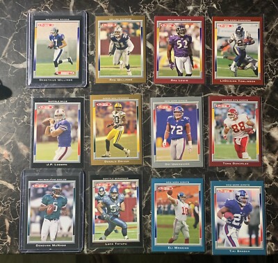 2006 TOPPS TOTAL NFL FOOTBALL COLOR PARALLEL,NUMBERED, ROOKIES -PICK YOUR CARD