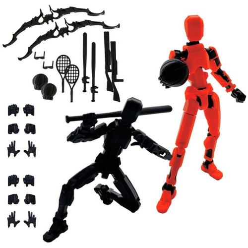 3D Printed Titan Robot Mobile Doll Set Posable Collectors Mobile Doll Decoration