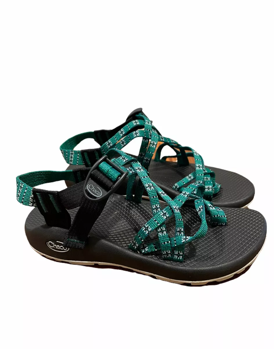 Chacos ZX2 Classic Eclipse Green Womens 8 Water Hiking Sandals eBay