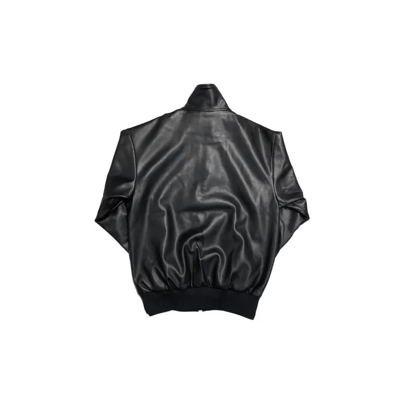 adidas Adicolor Series Striped Logo Print Zipper Collar