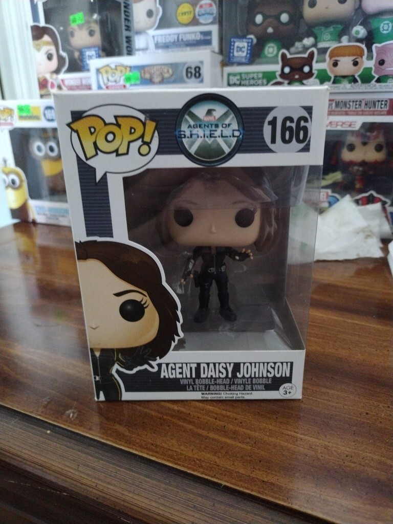 Funko Pop! Marvel Agent Daisy Johnson #166 Retirada No Como Nueva Ver Estado Caja