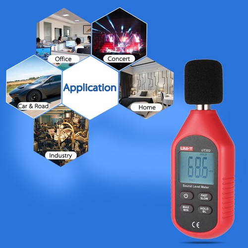 Digital Sound Level Meter Noise Measuring Decibel Tester 30-130dB U3Y5 - Picture 5 of 12