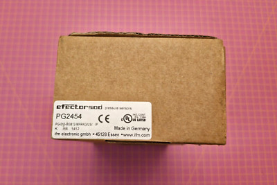 IFM Drucksensor mit analoger Anzeige PG2454 PG-010-REB12-MFRKG/US/ /P Neu+OVP