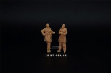 3D printed 1/72 WW II Germany "Wintertime Soldier resting posture" 2 man model