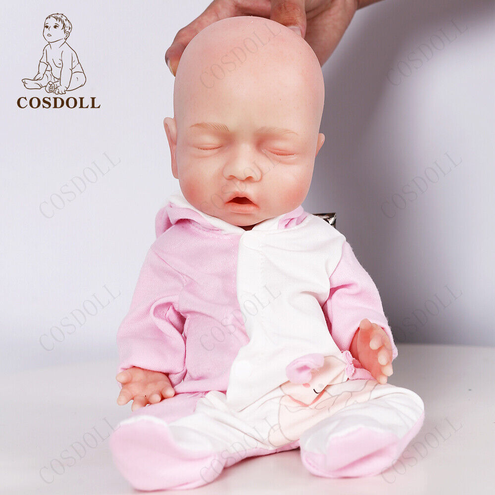 COSODLL Reborn Baby Lifelike Boy Doll Newborn Soft Full Body Silicone Baby Doll 