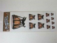 Symphonic Stickers Timpani Drums 6 Sheets