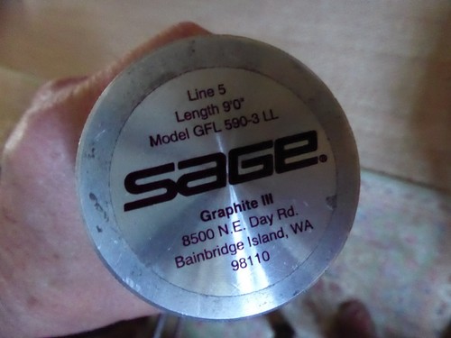 Sage Graphite III LL 9ft 5 wt The original LL "One of the best rods of all time" - Picture 6 of 9