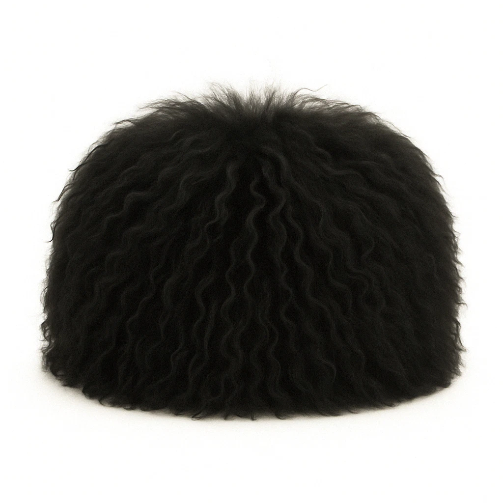 Black Papakha Hat | Handmade Sheepskin Wool Caucasian Traditional Hat
Opens in a new window or tab
