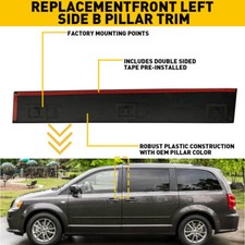 B Pillar Front Left Door Applique Driver For ...