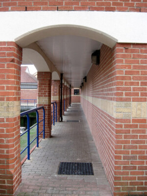 Foto 6x4 Gehweg, Emerald Quay Shoreham-beim Meer Cover Pfad, der folgt t c2009