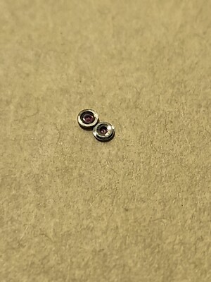 Lot Of 2 NOS Elgin 12s & 6s Pocket Watch Balance C&F 453 Hole 13 Jewels