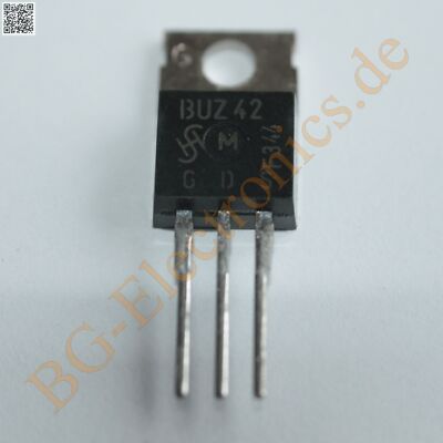 Transistor MOSFET BUZ42 Siemens Original - Boîtier TO-220 - Pour Alimentations Et Commutation