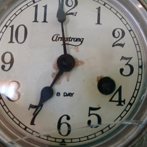 Antique Armstrong 8 Day Automobile Dash Clock - Wind-Up (Missing Key) - Picture 3 of 10