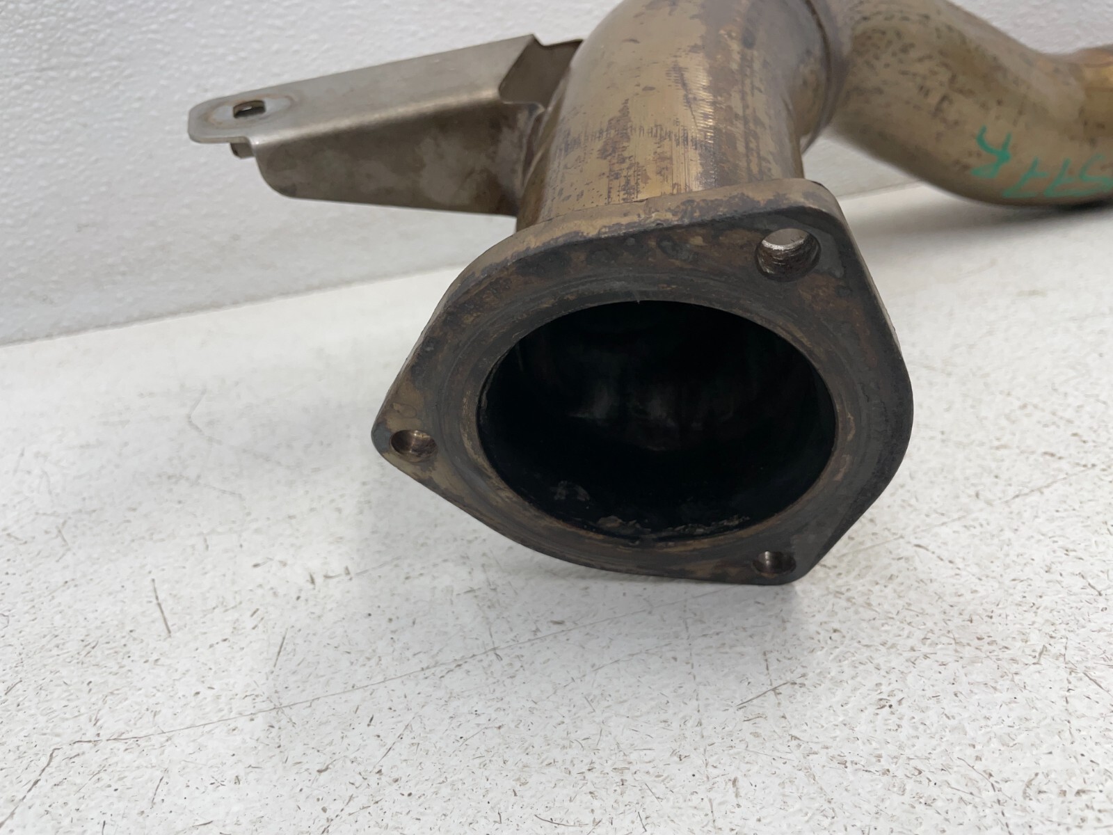 03 04 05 06 07 Bentley Continental GT Right Exhaust Downpipe 6.0L 1577 OEM
