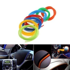 5M Car Interior Accessories Door Panel Point Edge Gap Line Molding Trims Decor