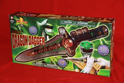 Legacy Dragon Dagger 24K Gold Plated - Bandai Mighty Morphin Power Rangers