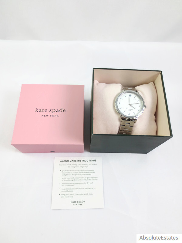 NEW Kate Spade New York Morningside Scallop Silver Stainless  display picture 1