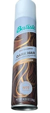 Batiste Tinted Dry Shampoo Dark Hair No White Residue 4.23 oz Fast Shipping