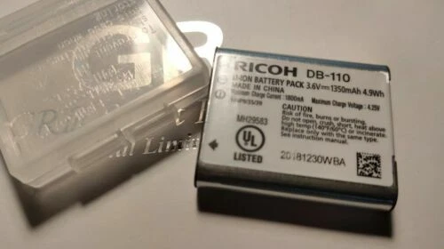 Baterías para cámaras de vídeo y fotográficas Ricoh