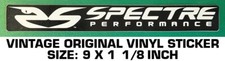 SPECTRE PERFORMANCE - VINTAGE ORIGINAL VINYL DECAL STICKER - DRAG - RACING