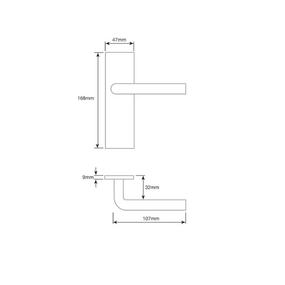 Paris Internal Door Handles On Backplate Latch Lock Bathroom Antique Bronze - Image 2 of 2