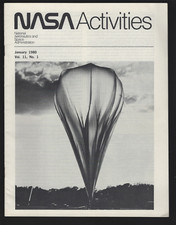 January 1980 NASA Activities Vol. 11 1 , 19 Pages 8 x 11 inch
