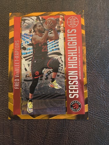 2020 Panini Illusions Basketball Orange Fred VanVleet #12