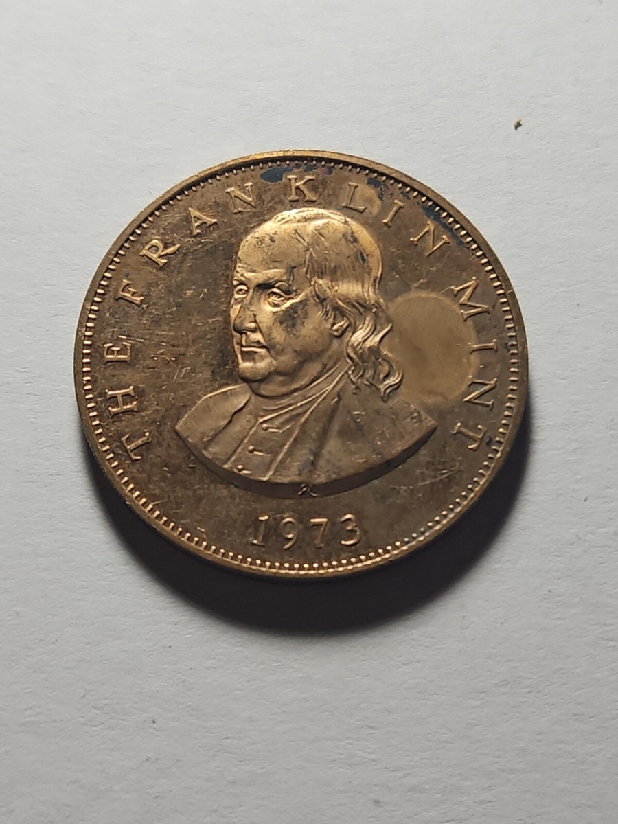 Vintage 1973 The Franklin Mint Token Fair Condition. (MT.#0432) | eBay