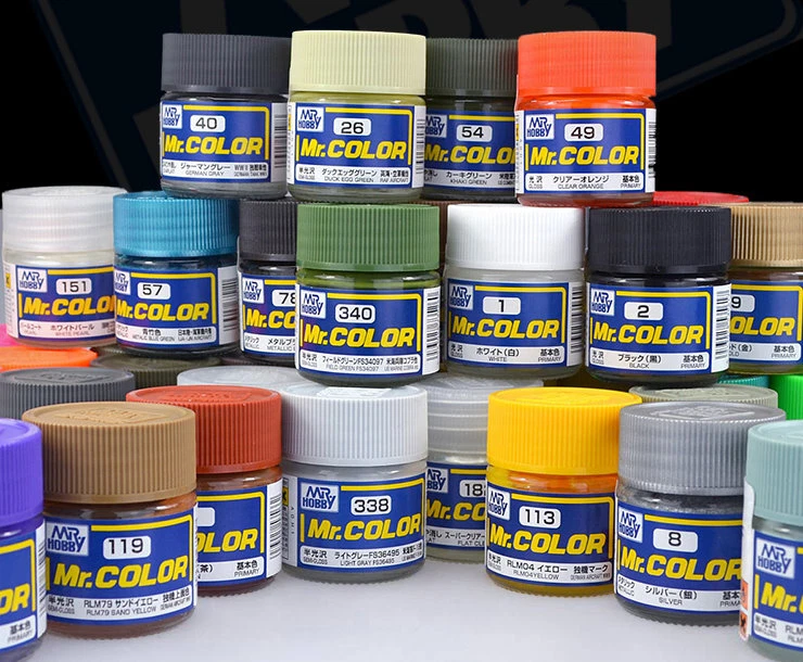 Gunze GSI Mr.Color Lacquer Paint C1 C609 10ml For Model Kit multiple choice