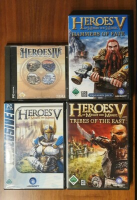 PC-Spiel Heroes of Might & Magic Teil 4 und 5 Hammers of Fate Tribes of the East