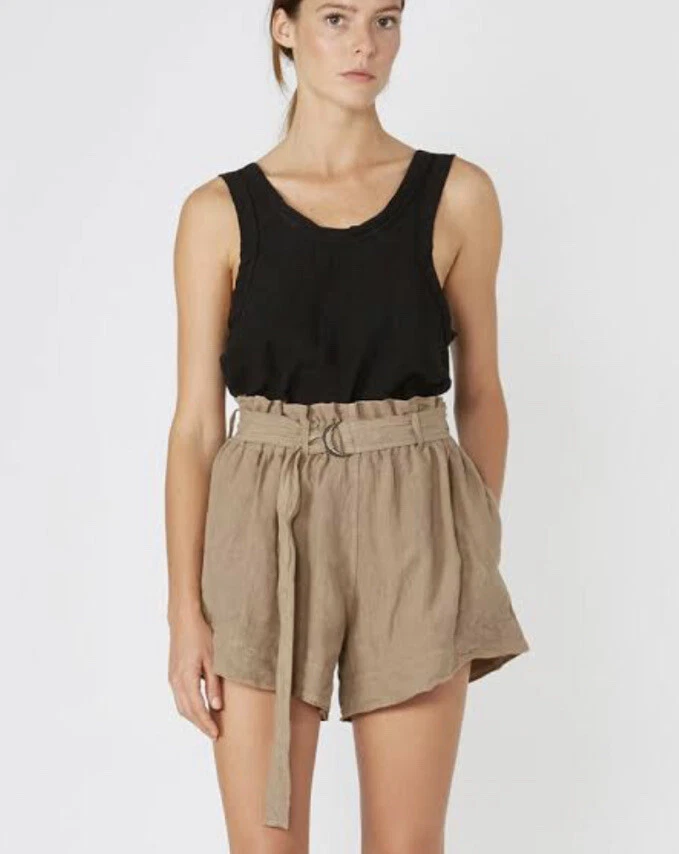 Bassike clearance linen shorts