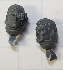 40k BLOOD ANGELS Bits Primaris Upgrade Bare Heads Bionics Campaign Studs x2