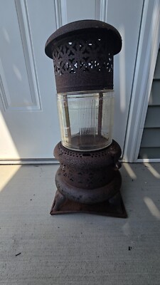 Antique 1527 Perfection Oil Kerosene Glass Parlor Cabin Antique 1527 Perfection Oil Kerosene Glass Parlor Cabin