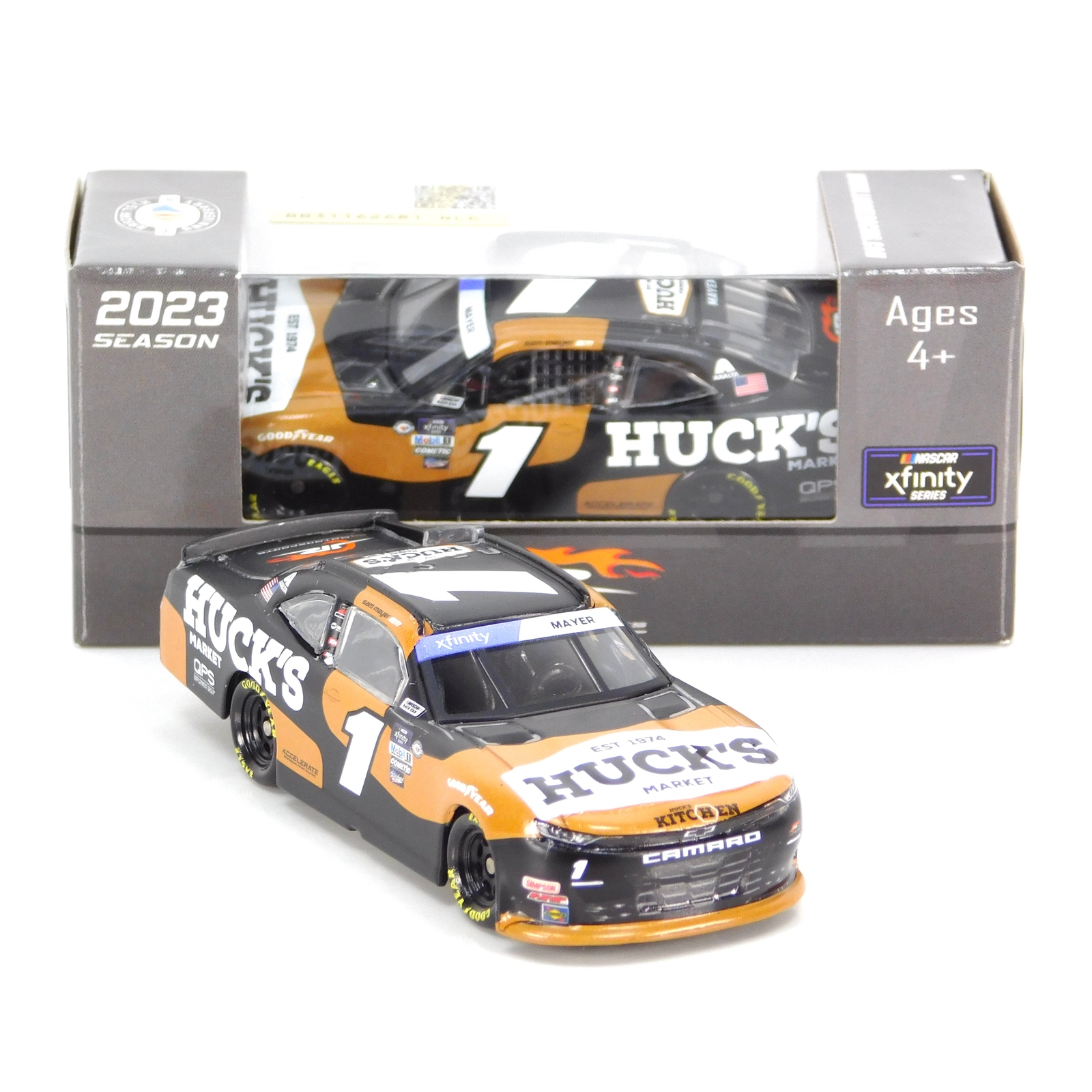 Sam Mayer 2023 Huck's Market 1:64 Nascar Diecast