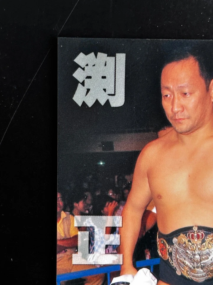 Masanobu Fuchi Pro Wrestling Card 44 Professional Japanese 1996 BBM From JAPAN - Image 2 of 4