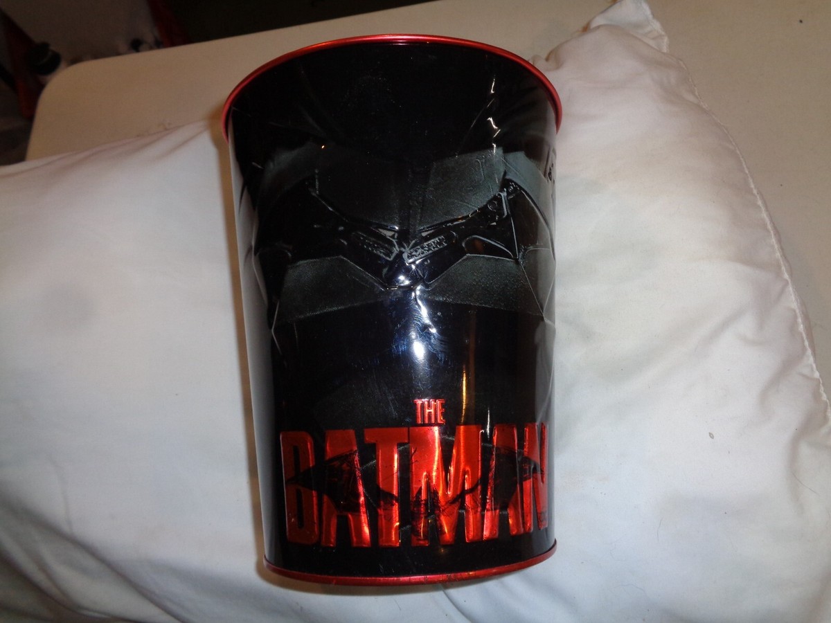 batman tobacco tin The Batman Popcorn Bucket Tin AMC Cinemark Exclusive