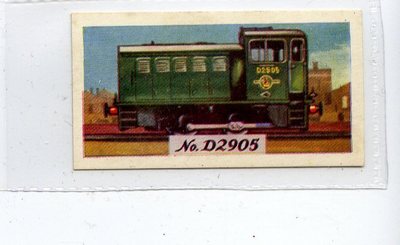 (Jd4099) LYONS MAID,TRAIN SPOTTERS,B.R.DIESEL HYDRAULIC SHUNTER,1962,#15