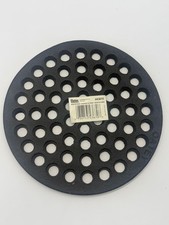 Oatey 43670 6-1/4" Round Black Cast Iron Floor Drain Strainer