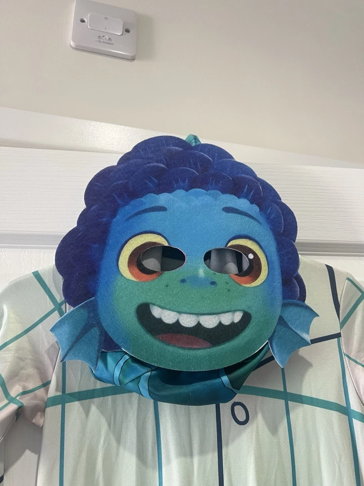 Luca Clásico Disney Pixar Película Niño Disfraz Elegante Halloween Niño Disfraz Foto 2 de 4