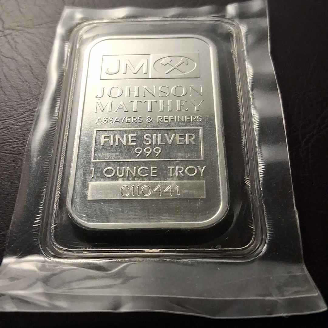 Johnson Matthey 0.9999 1 oz Precious Metal Content per Unit Silver