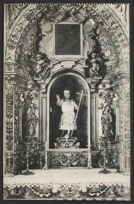 Sevilla. SEVILLA. Catedral. Trascoro. Retablo del Niño Mudo.
