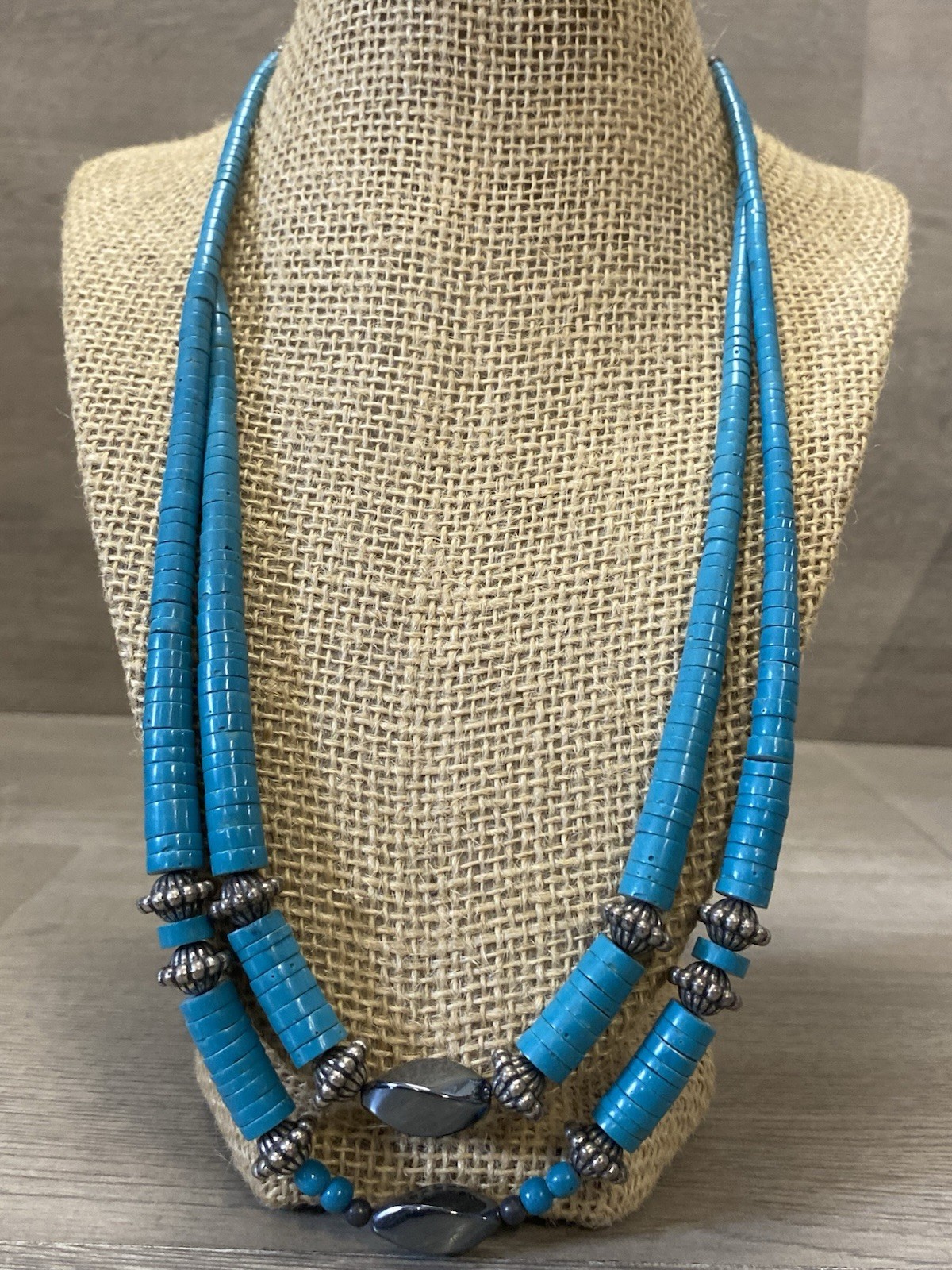 Stunning Native Style Statement Necklace - image 3