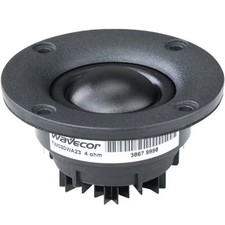 Wavecor TW030WA24 1" Graphene/Silk Dome Tweeter Chambered 30mm 8 Ohm