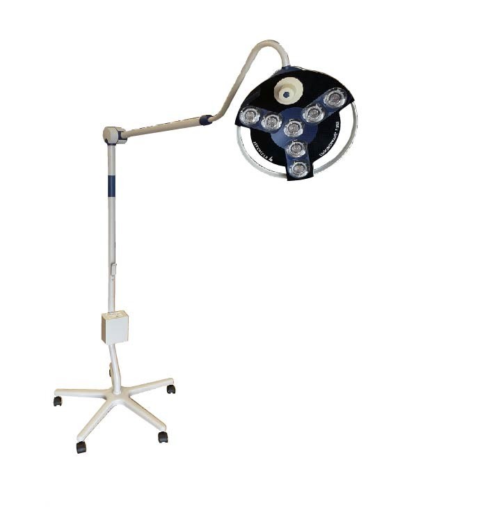 Stryker Berchtold Chromophare F300 LED Exam Light Mobile Surgical Stryker Berchtold Chromophare F300 LED Exam Light Mobile Surgical