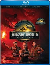 Jurassic World: Rebirth Blu-Ray Brand New w/ slipcover BILINGUAL Region A NTSC