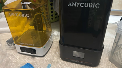 ANYCUBIC Photon Mono 4 3D-Drucker Set mit ANYCUBIC Wash & Cure 3