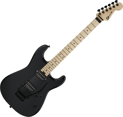 Charvel Pro-Mod San Dimas Style 1 HH FR MPL E-Gitarre Gloss Black Seymour Duncan